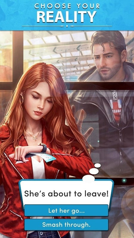 Chapters MOD APK character customization screen