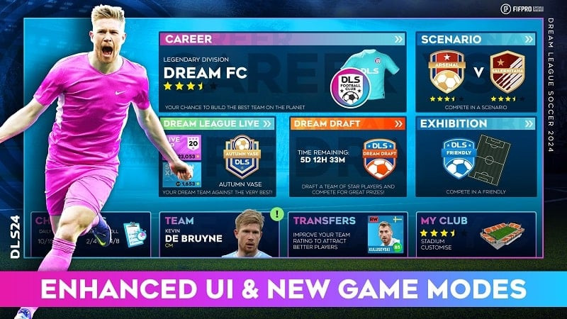 Dream League Soccer 2024 Game Modes