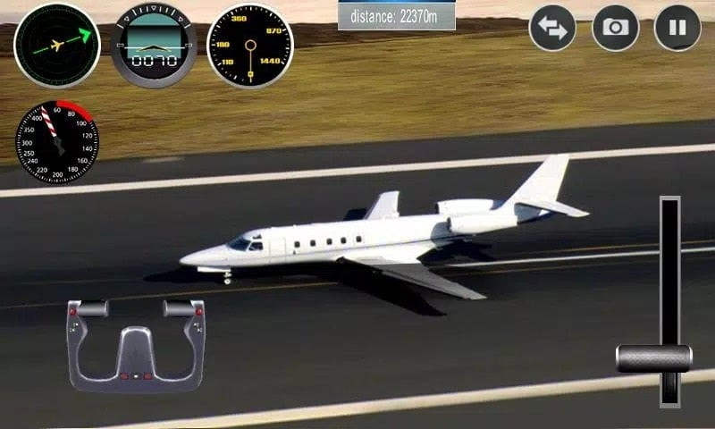 Chế độ chơi trong Plane Simulator 3D MOD APK