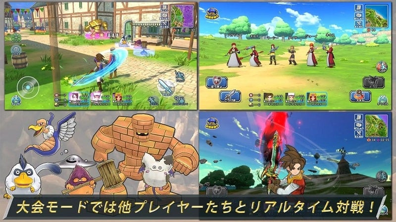 Chế độ phiêu lưu trong Dragon Quest Champions