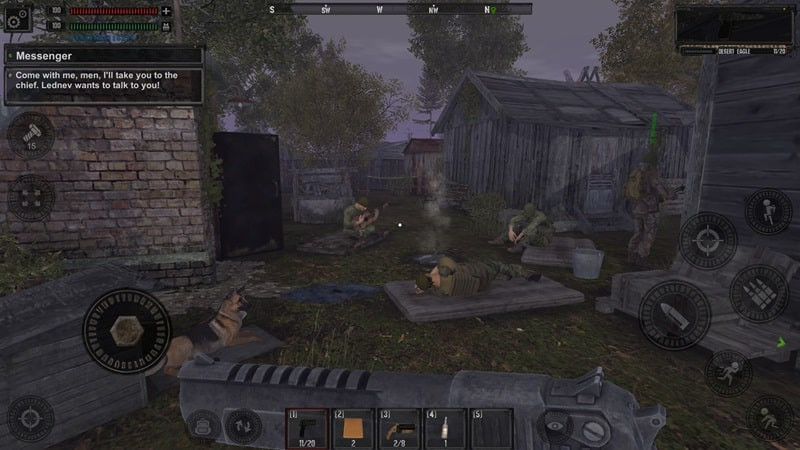 CHERNOFEAR APK Resource Gathering Screenshot