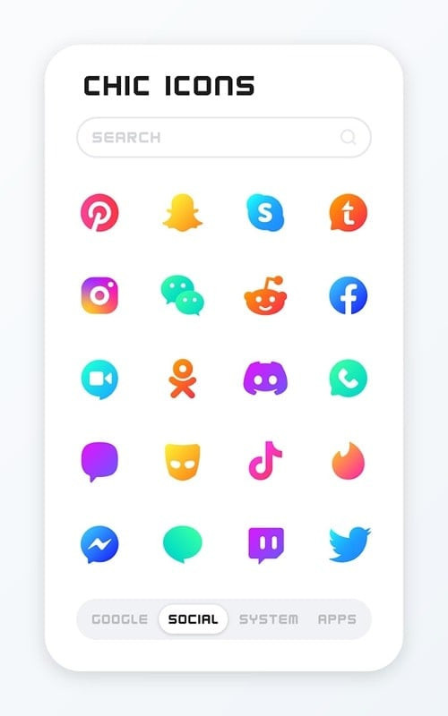 CHIC Icon Pack on Android