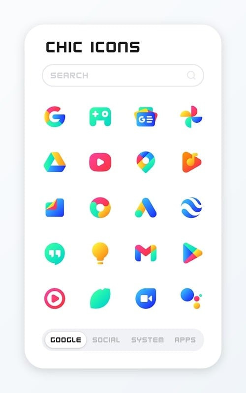 CHIC Icon Pack update preview