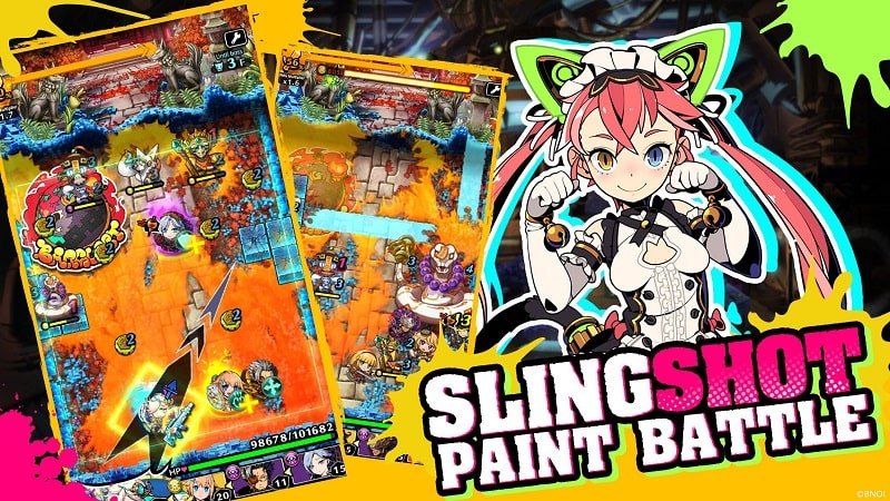 Chiến đấu bằng vệt sơn trong Graffiti Smash