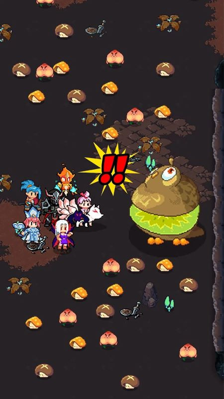 Battling Monsters in Dungeon Raid Epic RPG MOD