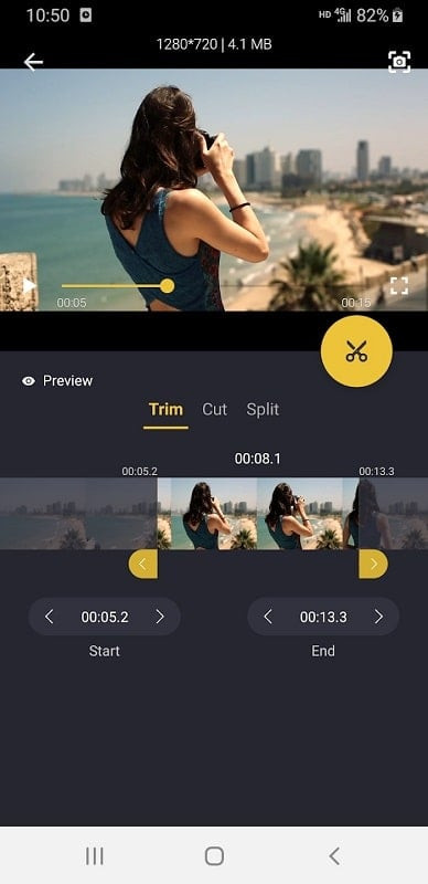 Easy video editing interface