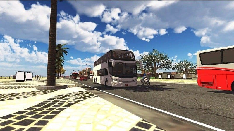 Map selection in Proton Bus Simulator Road