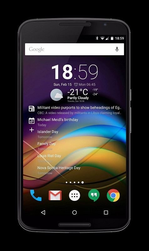 Chronus Information Widgets MOD APK - Calendar Widget