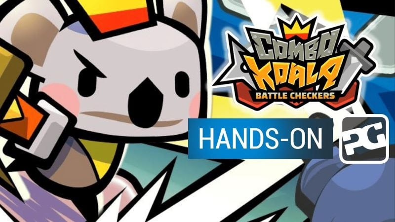 Chú gấu Koala nhảy qua kẻ thù trong game Combo Koala