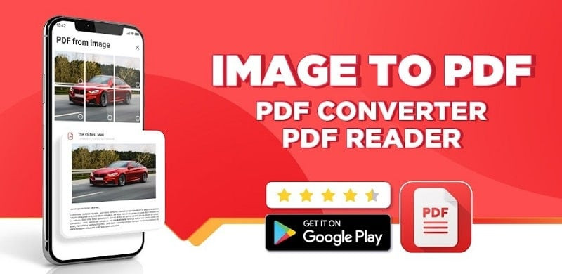 Chuyển đổi ảnh sang PDF với Image to PDF