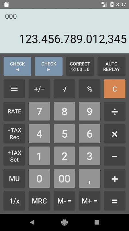 Citizen Calculator App for work