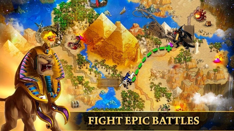 Clash of Gods: Magic Kingdom MOD APK Kingdoms