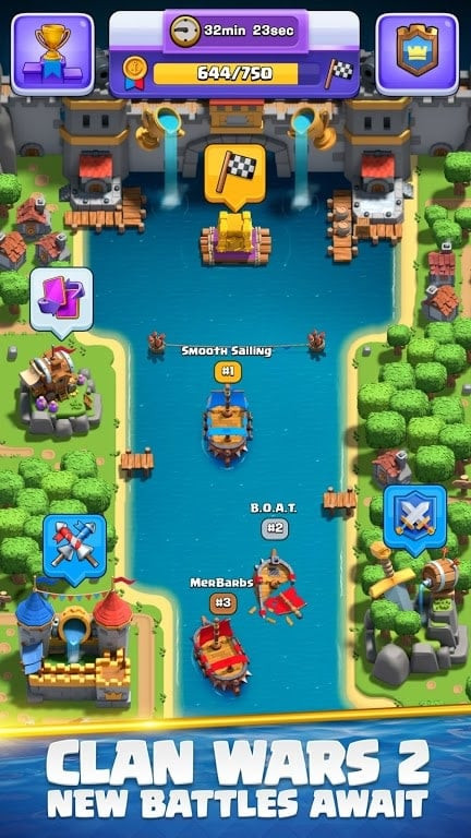 Clash Royale troop upgrade screenshot