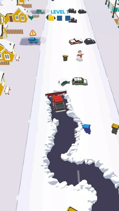 Clean Road gameplay with challenging snow conditions