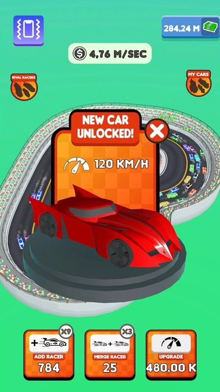 Clicker Racing 3D APK - Chinh phục thử thách