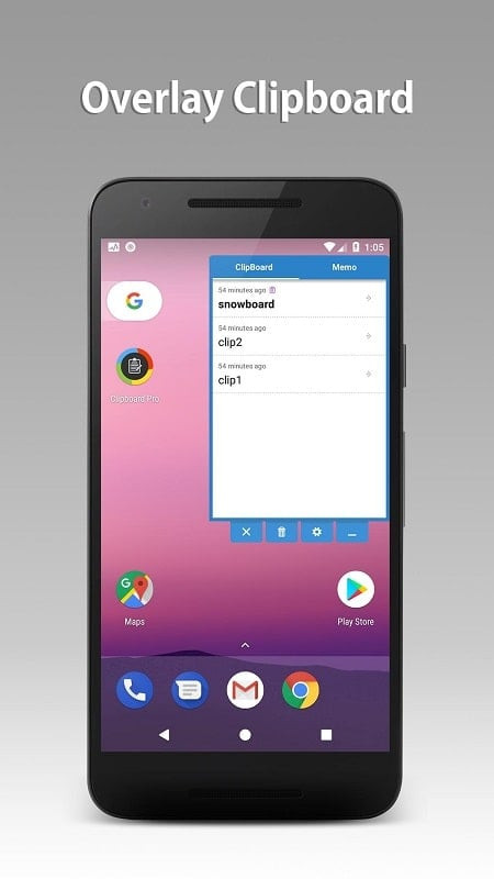 Clipboard Pro MOD APK Screenshot