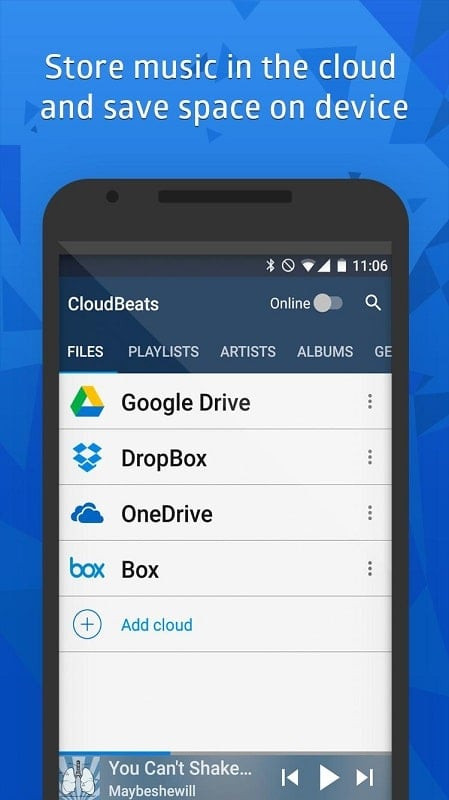 CloudBeats MOD APK features