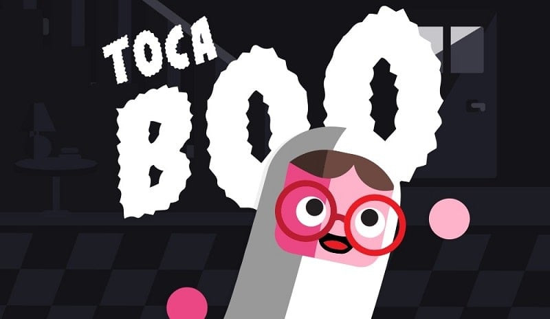 Cô bé ma Bonnie trong game Toca Boo