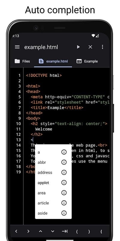 Code Studio MOD APK interface