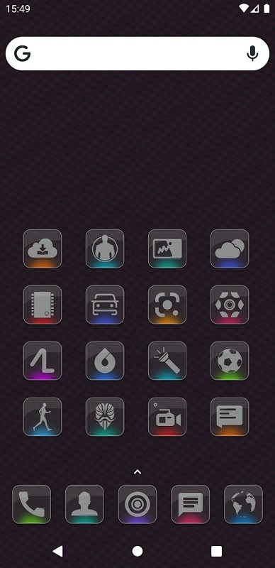 Color Gloss Icon Pack Dark Mode