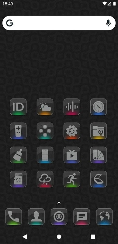 Color Gloss Icon Pack Customization