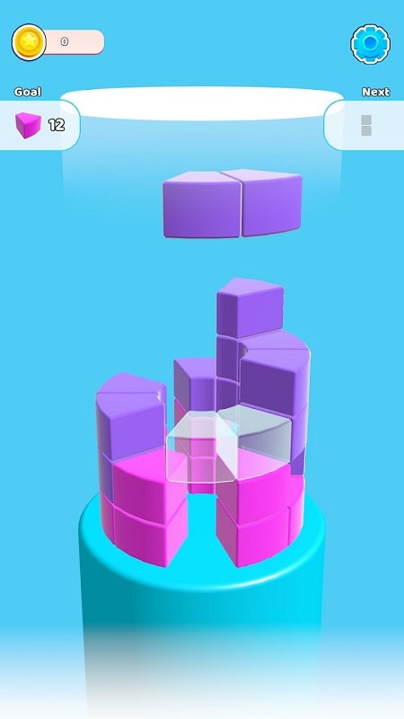 Gameplay Screenshot of Color Wall 3D