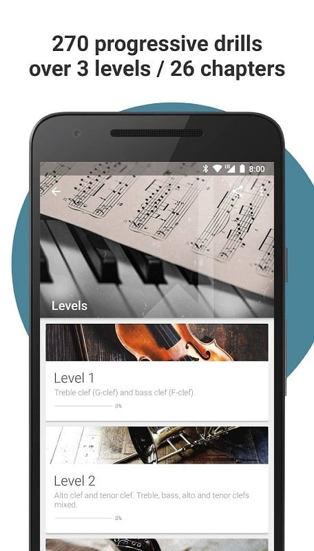 Complete Music Reading Trainer Mod APK Features