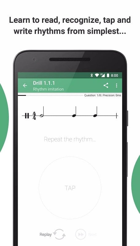 Complete Rhythm Trainer MOD APK Interface