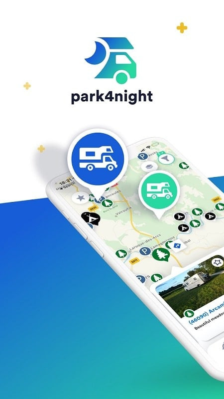 Park4night camping community sharing locations