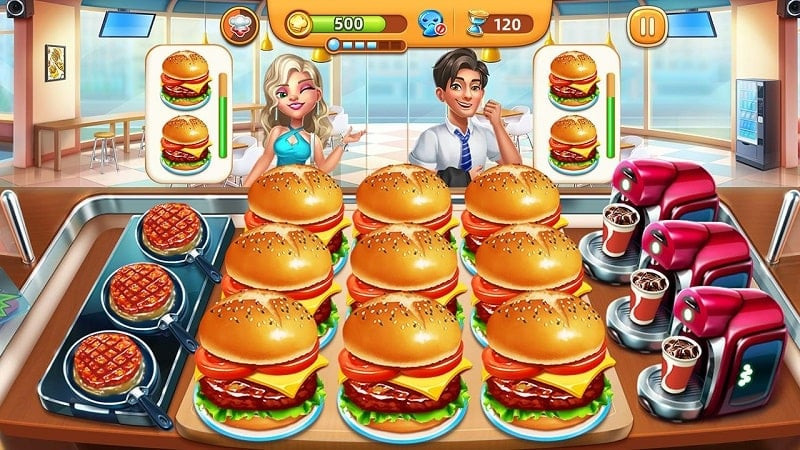 Cooking City MOD APK download screenshot