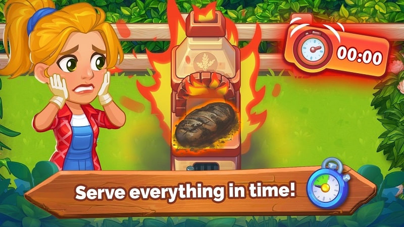 Cooking Farm APK Free screenshot showing in-game items