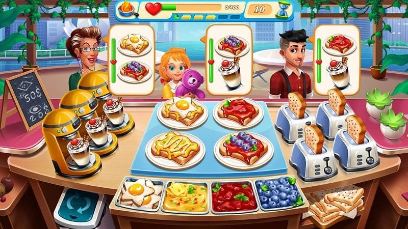 Cooking Marina MOD APK screenshot