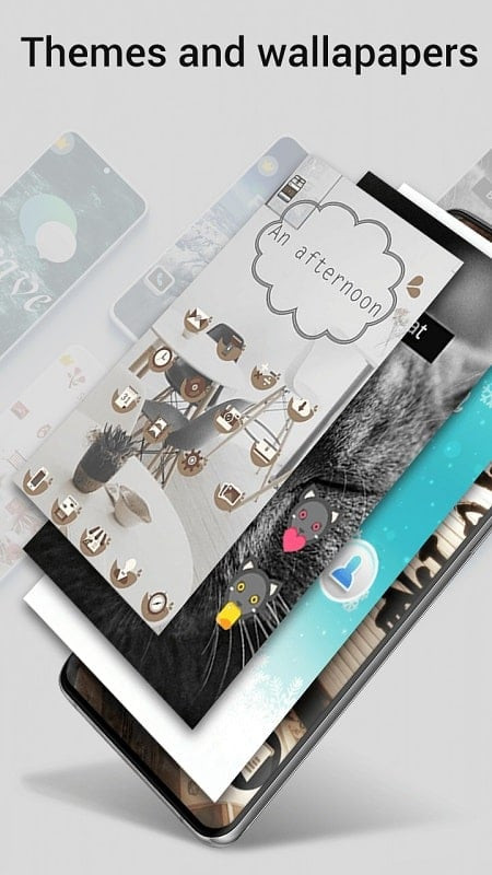 Cool S20 Launcher Galaxy OneUI MOD APK icons and wallpapers