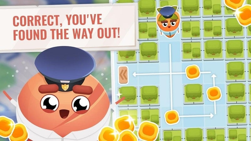 COPS: Carrot Officer Puzzles MOD APK Characters