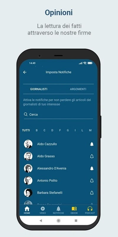 eBooks and Podcasts in Corriere della Sera MOD APK