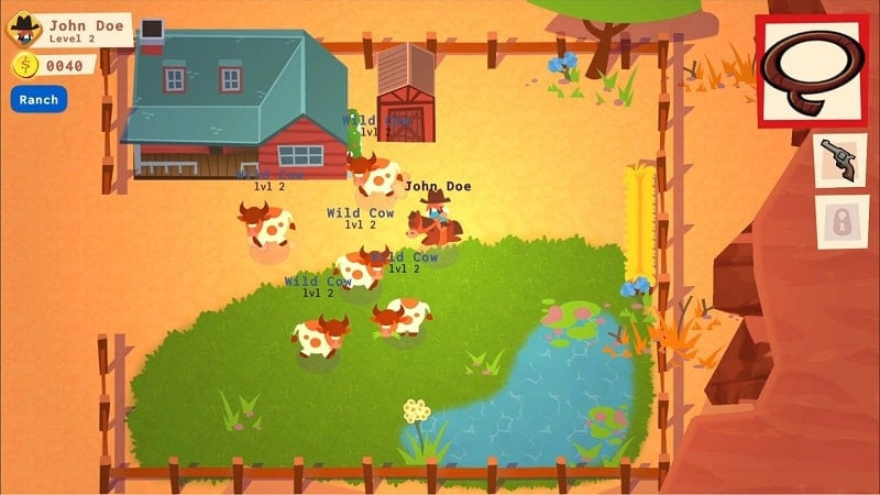 Cowboy Valley completing missions gameplay screenshot