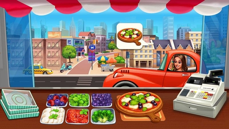 Crazy Chef MOD APK features screenshot