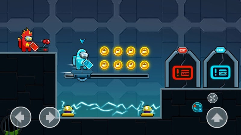 Crewmate Adventure obstacles screenshot