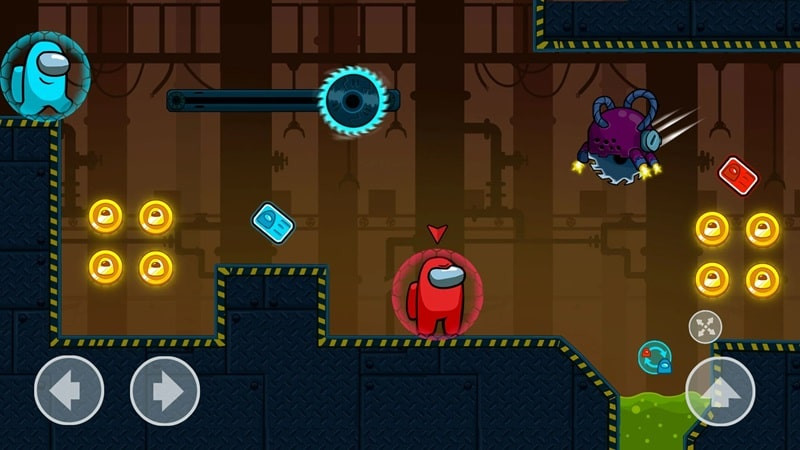 Crewmate Adventure level screenshot