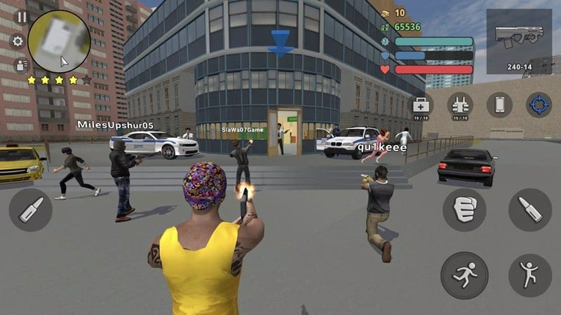 Criminal Russia 3D MOD APK customization screenshot