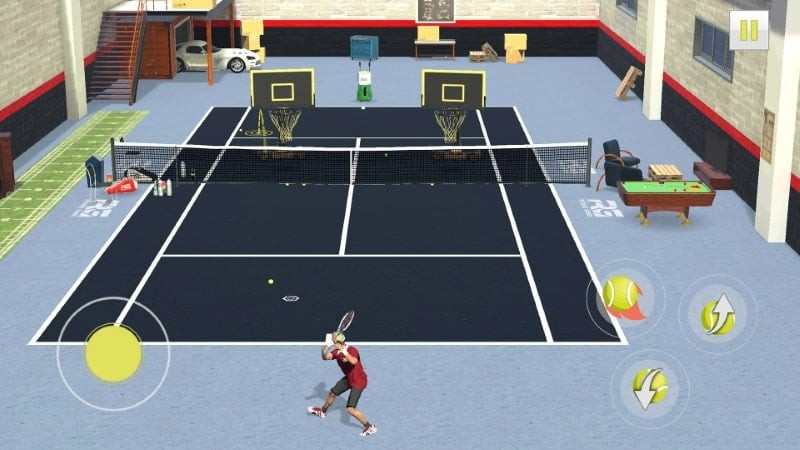 Cross Court Tennis 3 APK Training