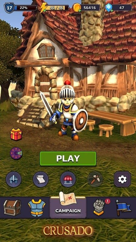 Crusado MOD APK download banner