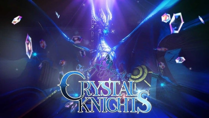 Crystal Knights 32 Player Raid combat