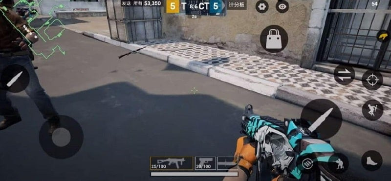 CSGO Mobile gameplay with modifications