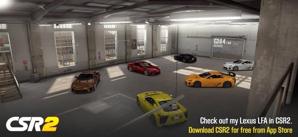 CSR Racing 2 gameplay screenshot