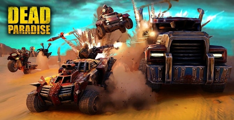 Cuộc đua xe bắn súng hậu tận thế Dead Paradise Car Race Shooter