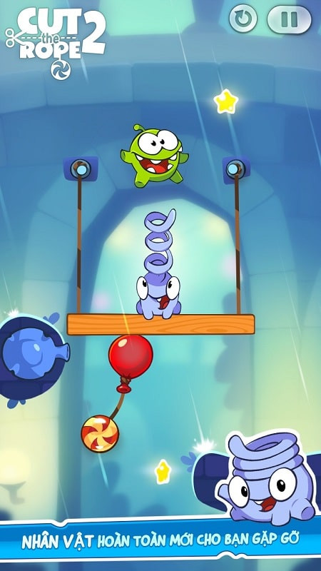 Cut the Rope 2 GOLD Gameplay with Monster Friends