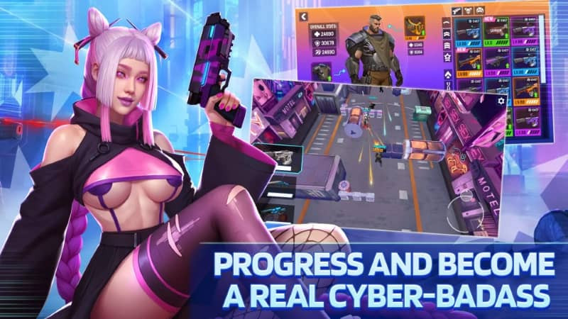 Cyber Fuck Gameplay Screenshot