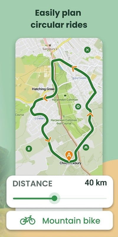 Cyclers MOD APK Route Information