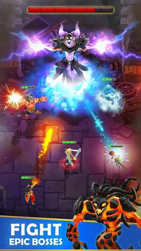 Darkfire Heroes MOD APK PvP Battle